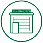 Over 600 collection points and 19 bailing sites